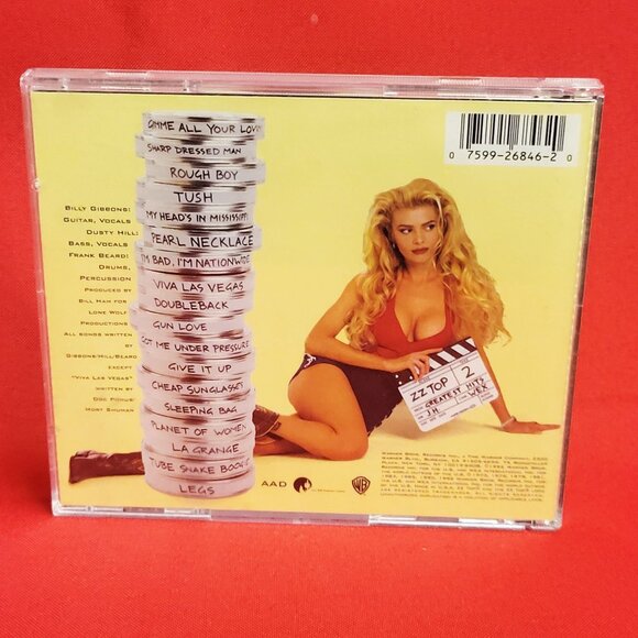 ZZ Top Greatest Hits CD 1992 - Picture 2 of 8